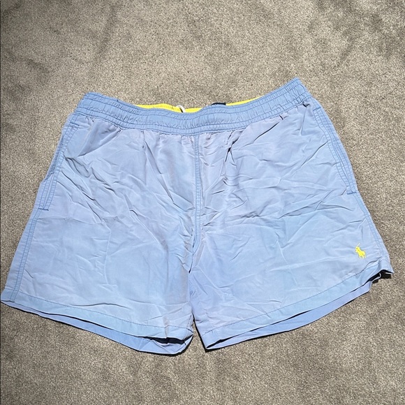 Polo by Ralph Lauren Light Blue Swim Trunks - Picture 1 of 3
